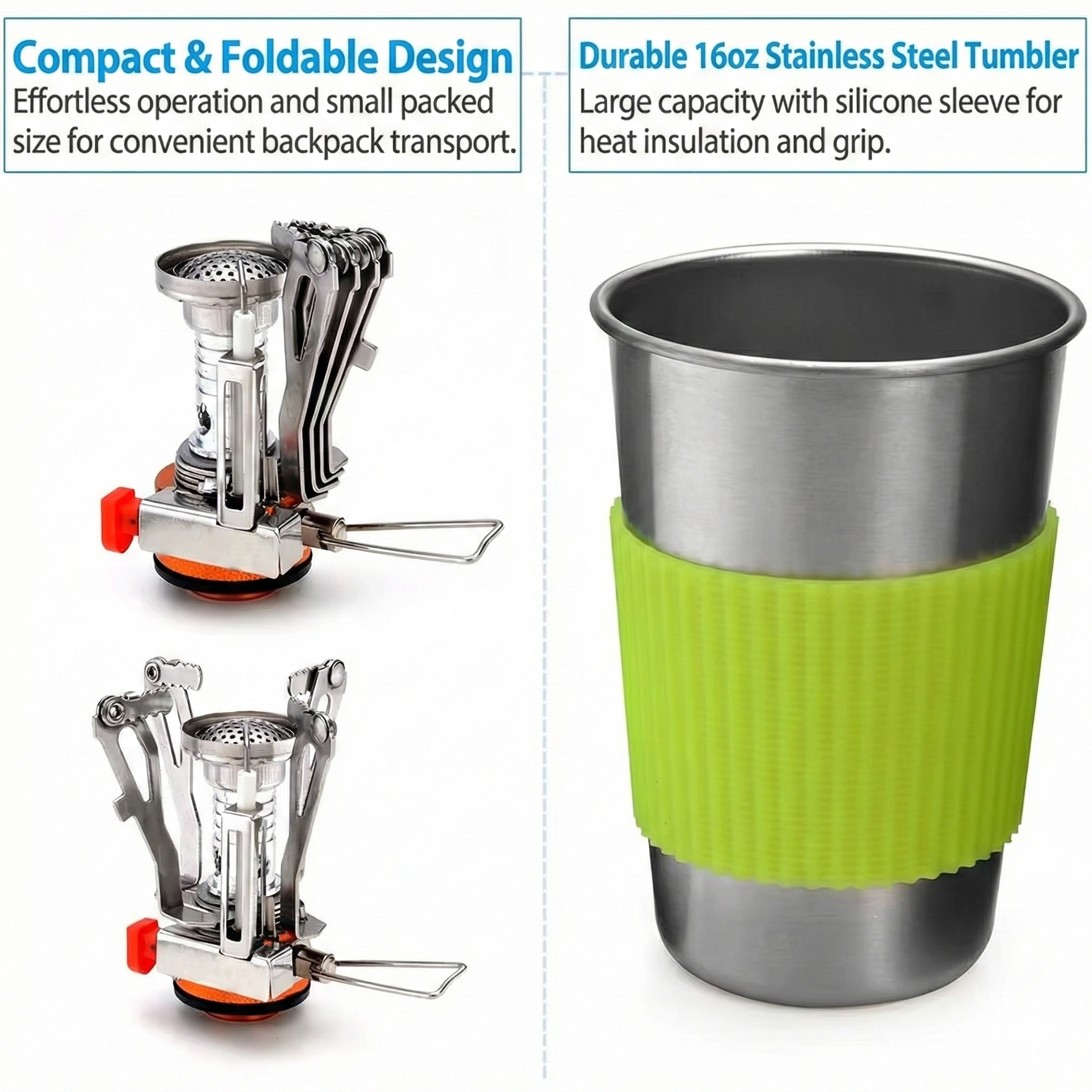 Solo Hiker's All-in-One Cookware & Mini Stove Kit - Image 20